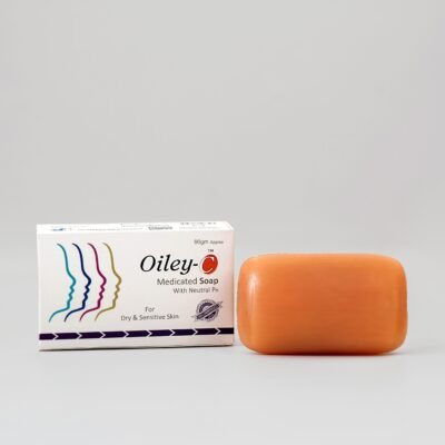 Oiley-C | Medicated Bar for dry & sensitive skin – 90gm