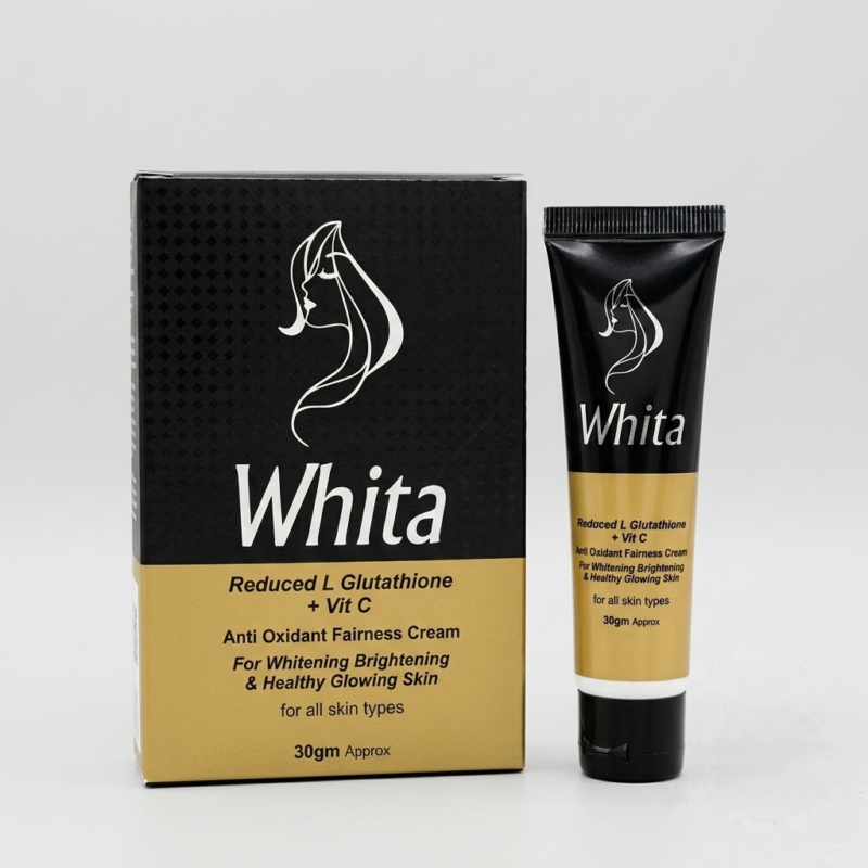 Whita Cream for skin whitening and brightening with L-Glutathione