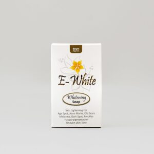 E white whitening bar 90g by dermaglan pharma
