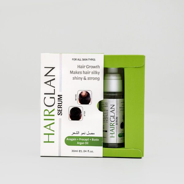 Hairglan hair growth serum 30ml by dermaglan pharma