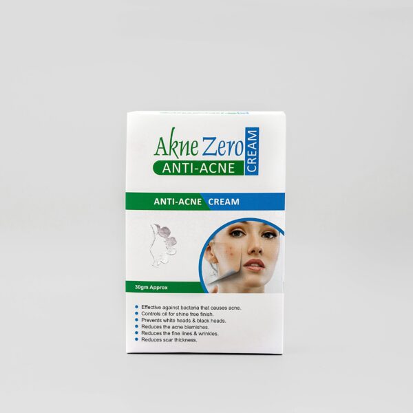 Akne zero anti acne cream 30g by dermaglan pharma