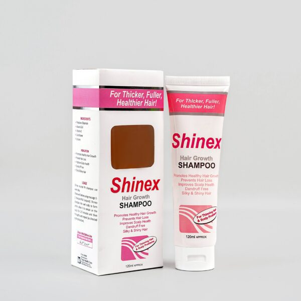Shinex hair growth shampoo 120ml by dermaglan pharma