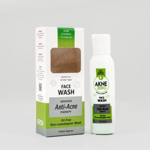 Akne zaro anti acne face wash 100ml by dermaglan pharma