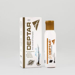 Deptar anti dandruff shampoo 120ml by dermaglan pharma