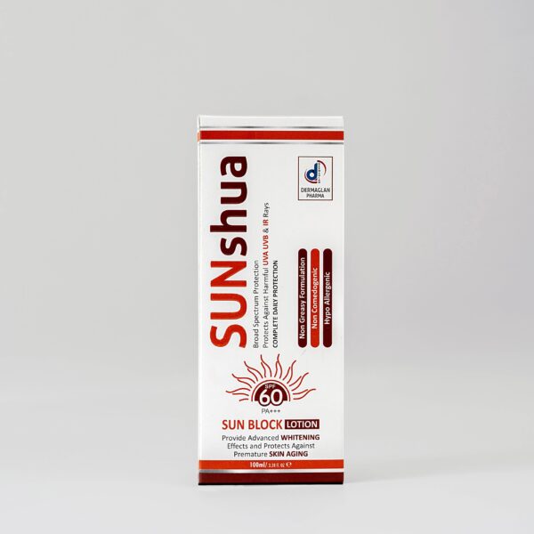 Sunshua sunblock lotion SPF 60 100ml by dermaglan pharma