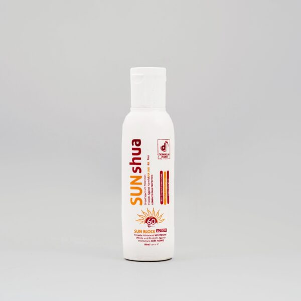 Sunshua sunblock lotion SPF 60 100ml by dermaglan pharma