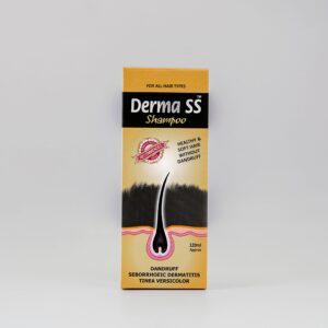 Derma SS shampoo healthy & soft hair without dandruff 120ml by dermaglan pharma