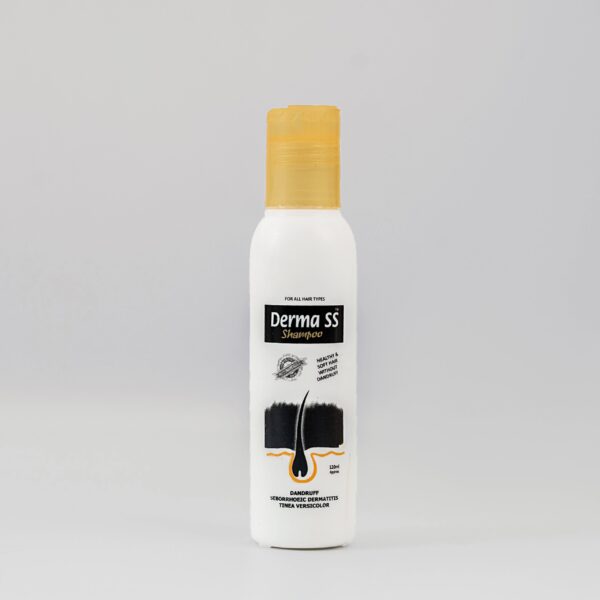 Derma SS shampoo healthy & soft hair without dandruff 120ml by dermaglan pharma